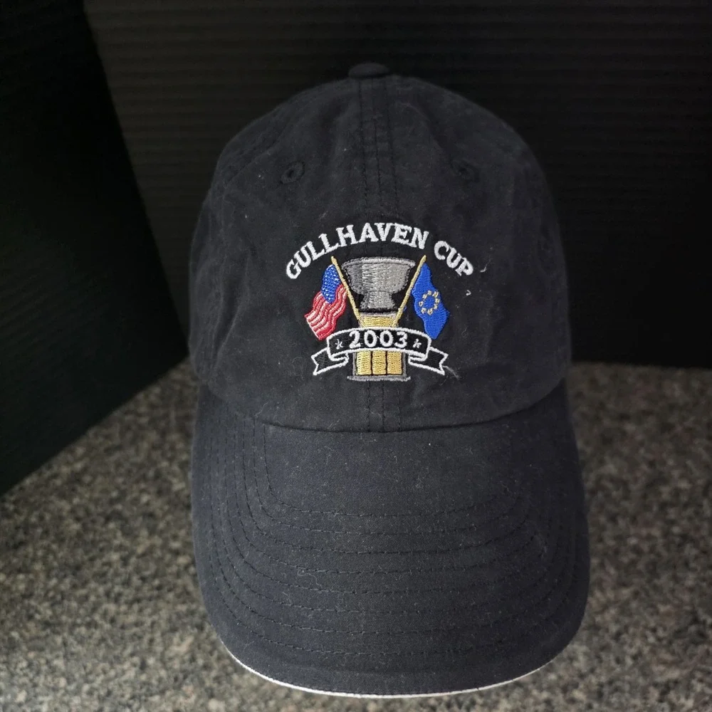 Ping Collection‎ Gullhaven Cup 2003 Adjustable Hat Black Golf Cap International
